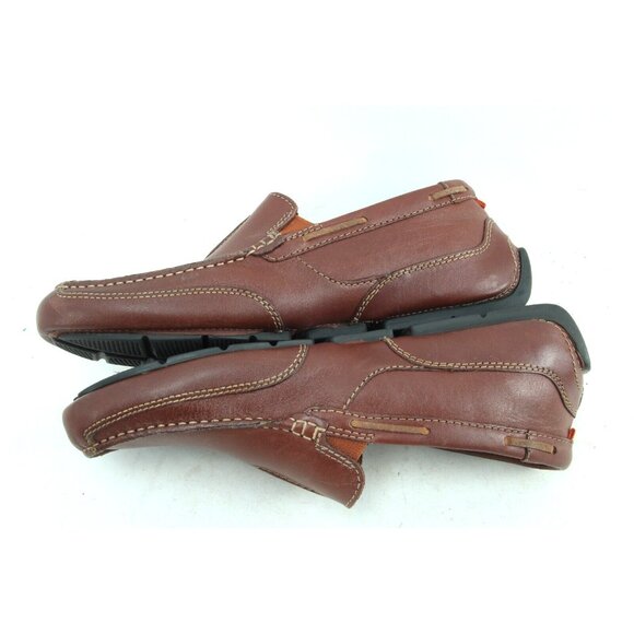 Clarks Markman Seam Loafers Dark Tan Mens Sz 8 M Shoes main image 9